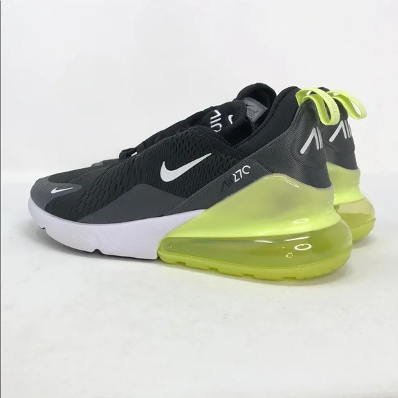 Nike Air Max 270 Black Lemon Twist AH8050-703 Running Shoes - Size 8 No Box